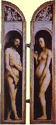 Jan Van Eyck Adam and Eve oil painting on canvas